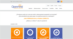 Desktop Screenshot of openmind-international.com